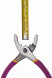 Wrench and Measuring Tape Construction Concept