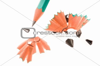 Pencil and shavings