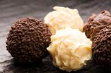 chocolate truffles assortment 