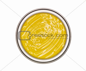  Yellow Paint can