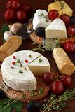 Assortment of cheese