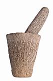 African mortar and pestle