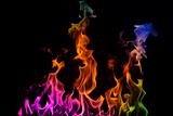 multi-coloured Fire