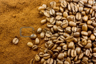 Coffee grains