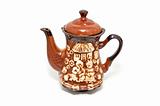 Beautiful ceramic teapot