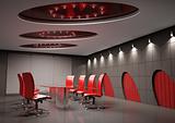conference room interior 3d