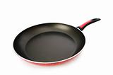 Frying pan isolated on the white background