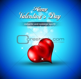 Lonely Heart Background for Valentine's Stylish flyer
