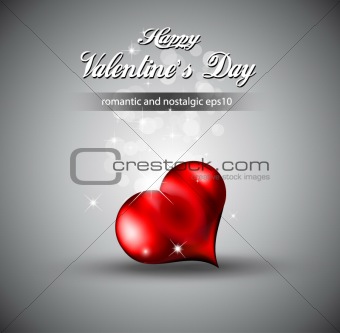 Lonely Heart Background for Valentine's Stylish flyer