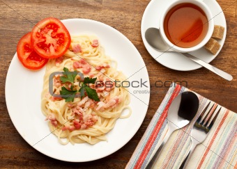 spaghetti carbonara 