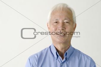 senior asian business man
