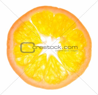 A slice of tangerine