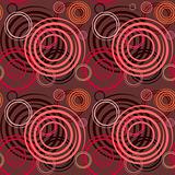Seamless pattern. Design with spiral elements.