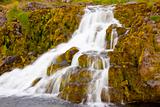 Small part of Dynjandi waterfall - Iceland