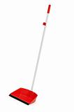 Cleaning dustpan isolated on the white background