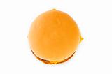 Cheeseburger  isolated on the white background