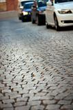 Street with cobblestones