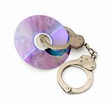 Cd with handcuffs