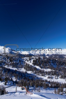 Panorama of Italian Dolomites