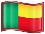 Benin Flag icon.