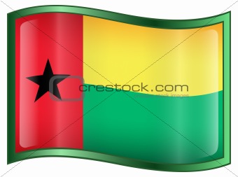 Guinea-Bissau Flag icon.