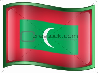 Maldives Flag icon.