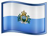 San Marino Flag icon.