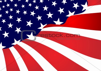 United states abstract flag