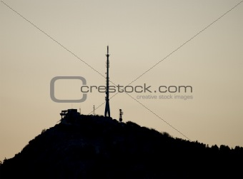 telecommunications sunset