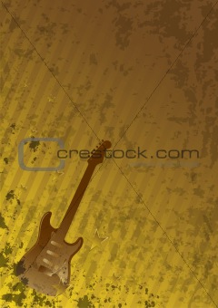 Guitar background