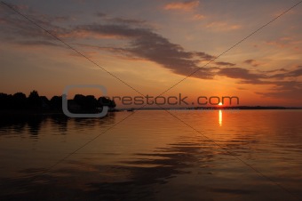 Sunrise on Lake Norman