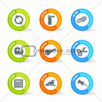 Gel Device Icons (vector)