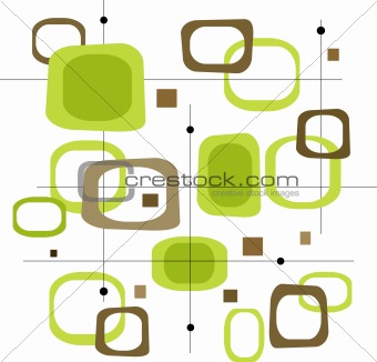 Retro Squares (Vector)