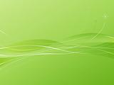 Green Swooshie Background