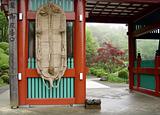Entrance to the Japanese garden 