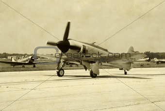 World War II airplane
