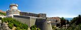 dubrovnik city walls panorama
