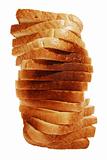 toast bread spiral tower