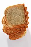 toast bread tower texture