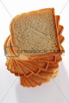 toast bread tower texture