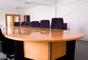 Small corporate meeting room