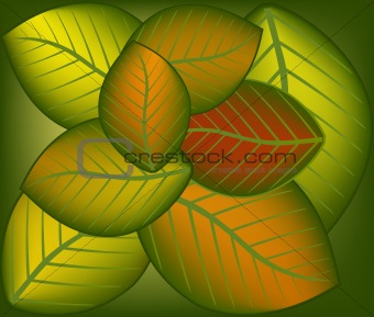 Abstract artistic  background - vector