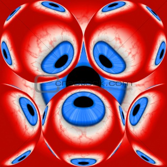Eyeball abstract