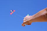 Hand with a kite