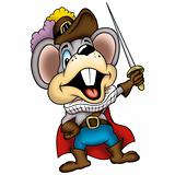 Mouse swordsman
