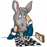 Donkey chessplayer