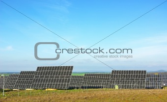 Photovoltaic panels.