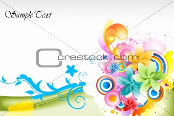 abstract colorful vector background