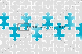 puzzled business card