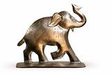 Metal figure of elephant